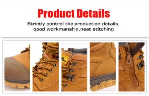 Cleab® SG622 Casual nubuck leather construction safety shoes (1)
